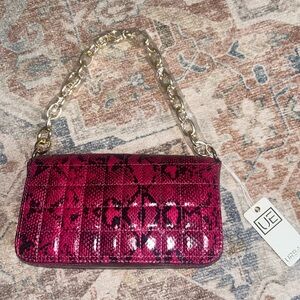 Pink Snakeskin Women's Bag